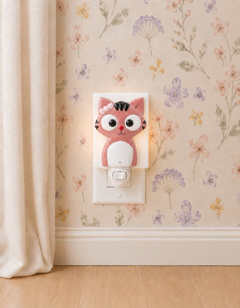 Load image into Gallery viewer, VEILLEUSE - CHAT - CHARLOTTE - VEILLE SUR TOI
