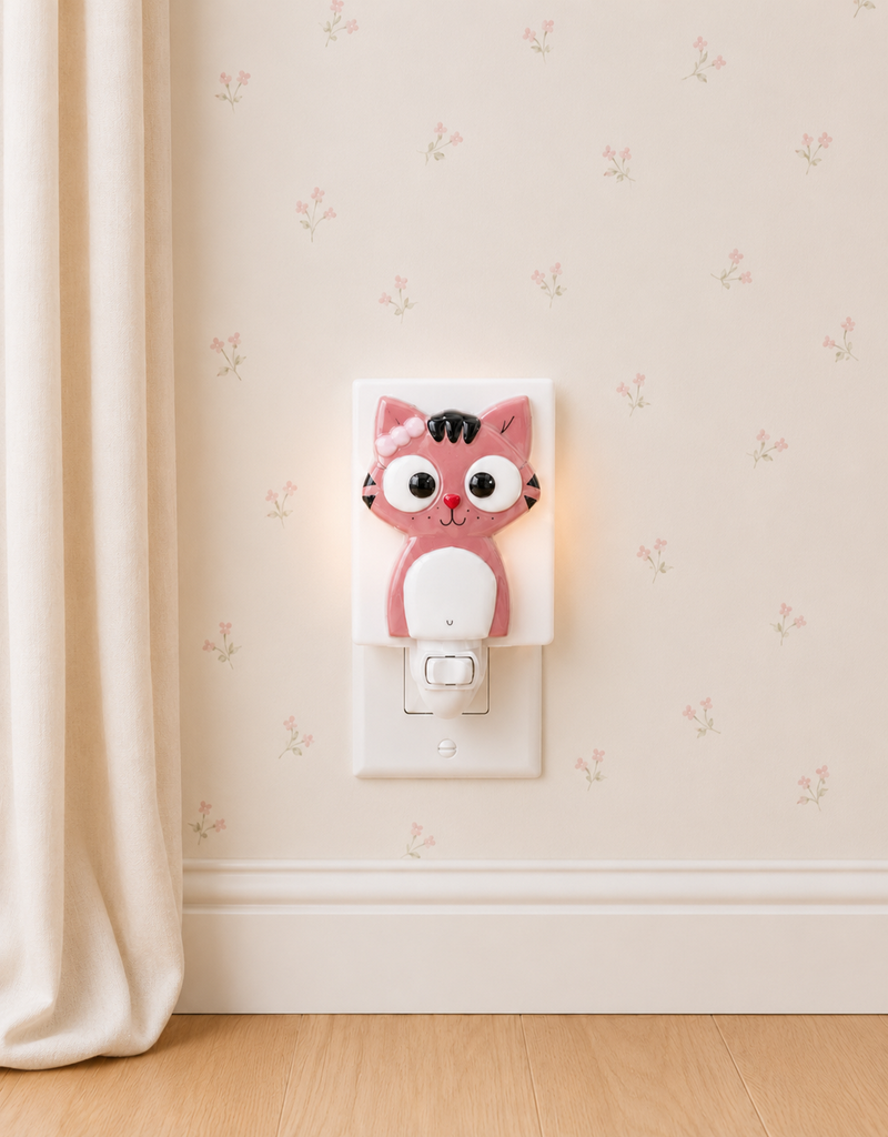 Load image into Gallery viewer, VEILLEUSE - CHAT - CHARLOTTE - VEILLE SUR TOI

