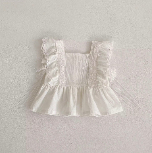 Ensemble fille avec dentelle Marie-Rose