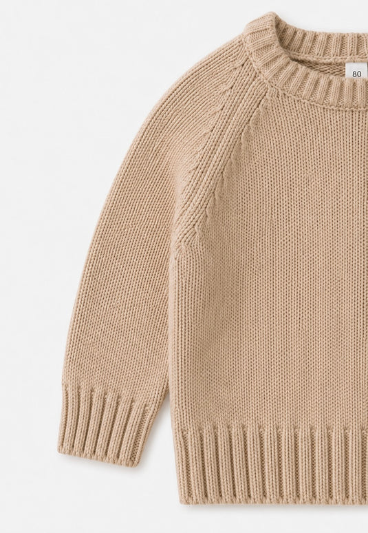 Baby and Boys Knitted Cotton Sweater – Autumn-Winter
