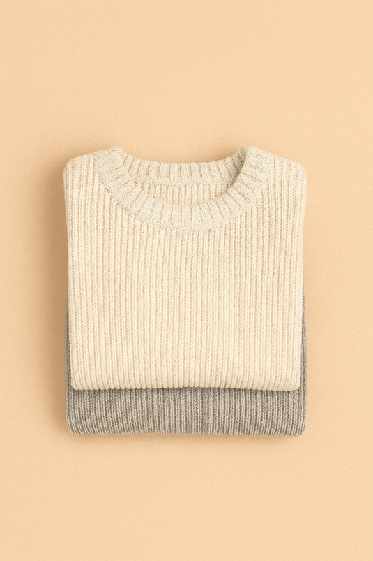 Pull en tricot 100 % coton pour garçon – Collection Kali (2 couleurs) | - Boutique Kaki Lilas