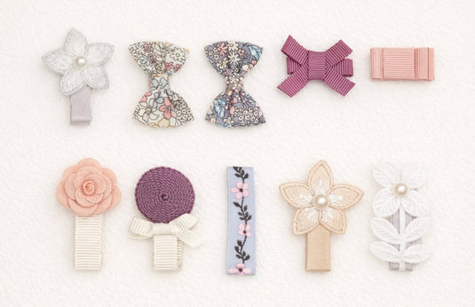 Clips à cheveux bébé fille – Kali April (10)