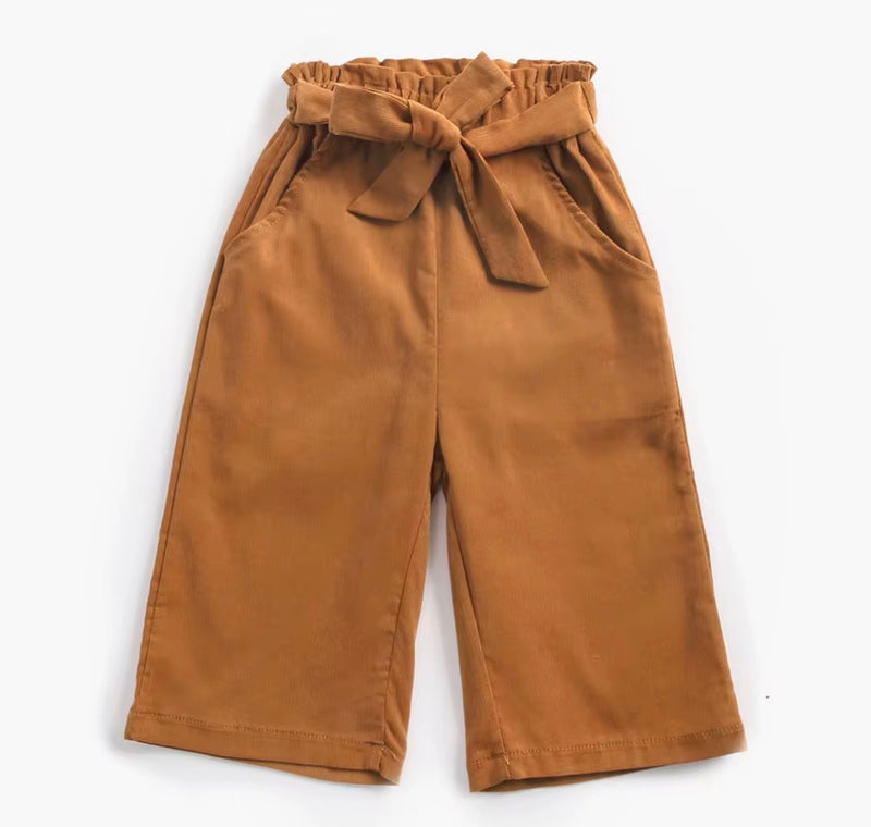 Chargez l'image dans la visionneuse de la galerie, Pantalons Bohèmes Chics d’automne-hiver pour filles - Pré-commande
