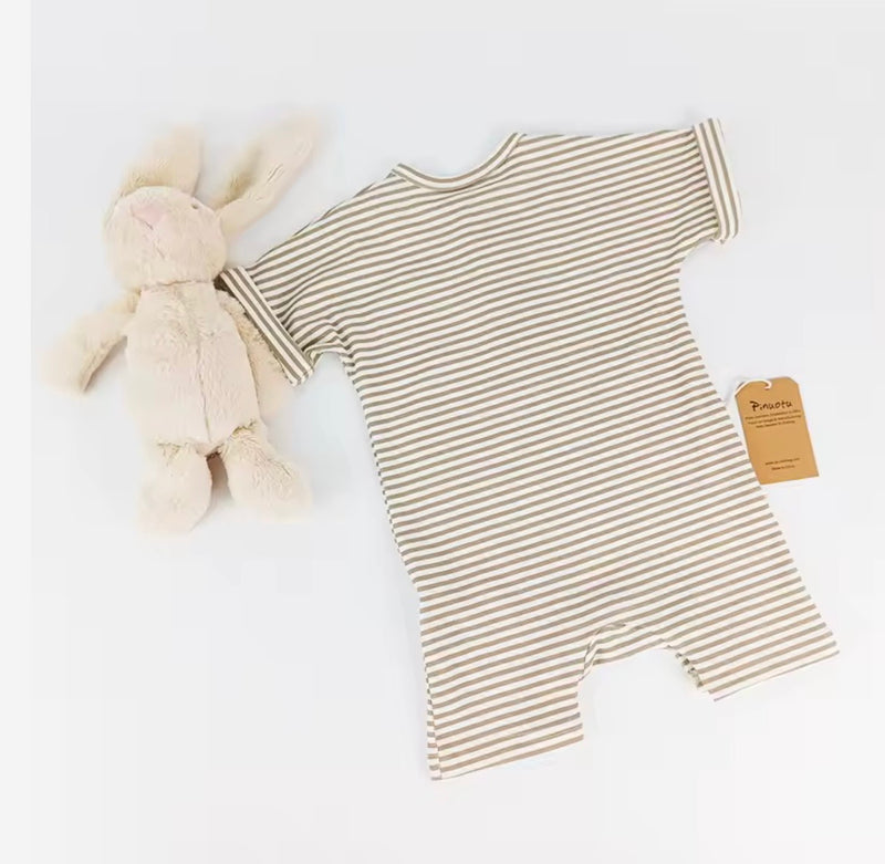 Chargez l'image dans la visionneuse de la galerie, Barboteuse été en bambou pour bébé – Kali
