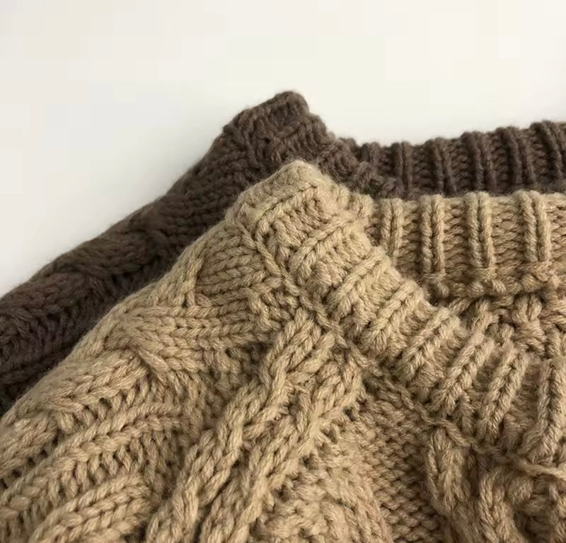 Load image into Gallery viewer, Cardigan pour filles automne-hiver tricoté – Kali - Boutique Kaki Lilas
