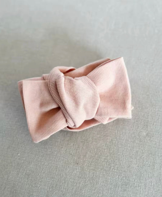 Combinaison bébé fille manches longues en coton doux avec bandeau – Kali