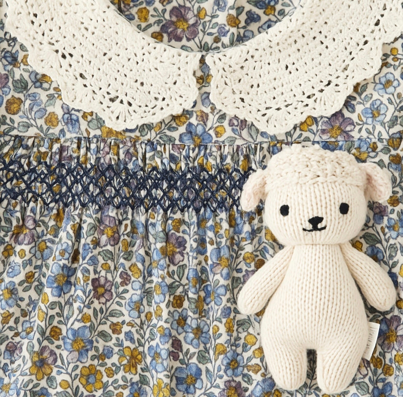 Chargez l'image dans la visionneuse de la galerie, Robe pour filles automne-hiver à fleurs rétro – Kali
