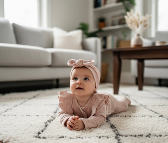 Barboteuse bébé avec bandeau assorti – Kali