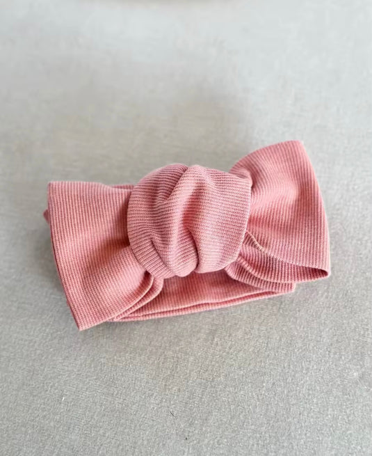 Combinaison bébé fille manches longues en coton doux avec bandeau – Kali