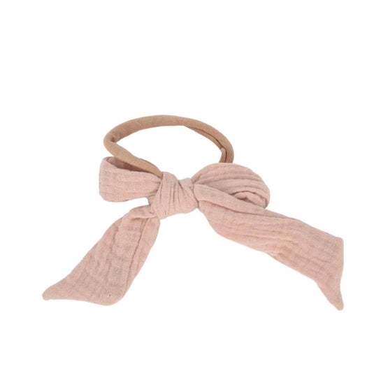 Bandeau boucle mousseline / nylon