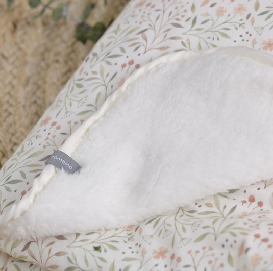 Couverture pour bébé fluffy + coton