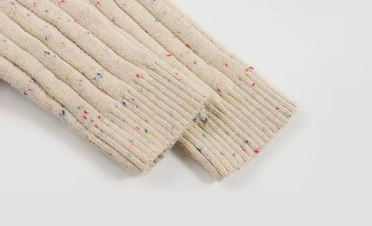 Barboteuse bébé manches longues motif moucheté – Kali