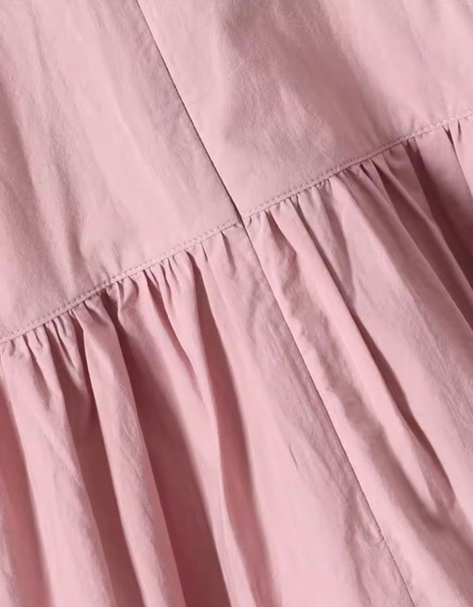 Robe Margaux – Rose poudré | Pré-commande