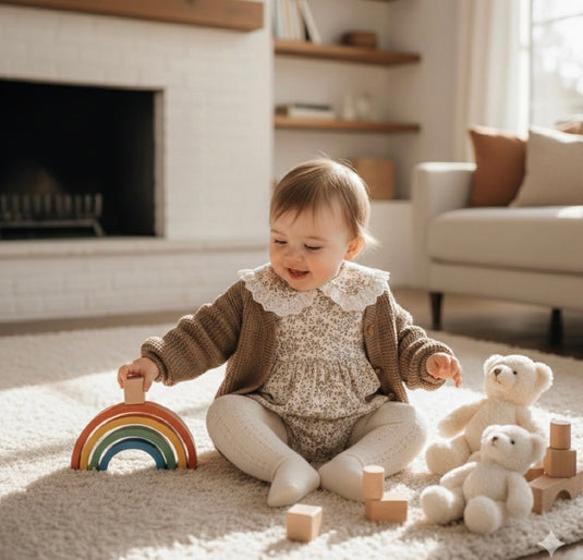 ✨ À l’achat de 49$ et plus, recevez un joli cadeau bébé gratuitement 🎁🤍