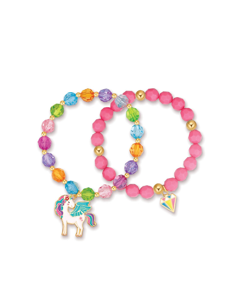 Chargez l'image dans la visionneuse de la galerie, DUO DE BRACELETS - SOUHAITS DE LICORNE - GIRL NATION
