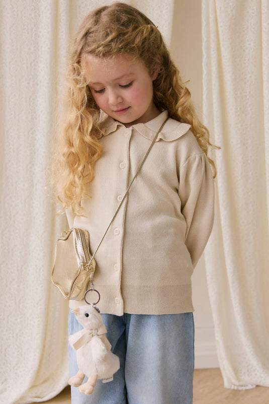 BRELOQUE POUR SAC - ROSE LE CANARD AVEC BOUCLE - SNUGGLE BUNNIES