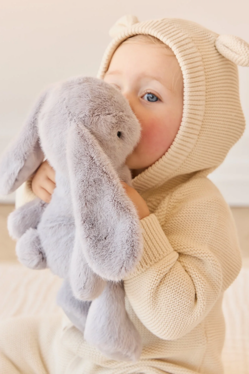 Load image into Gallery viewer, PELUCHE PÉNÉLOPE LE LAPIN 30CM - SILVER - SNUGGLE BUNNIES
