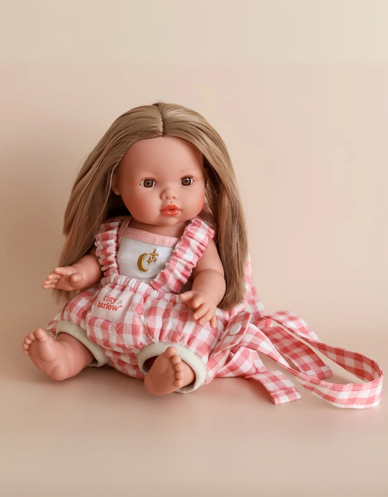 Load image into Gallery viewer, PORTE-BÉBÉ POUR POUPÉE - ROSE - TINY HARLOW
