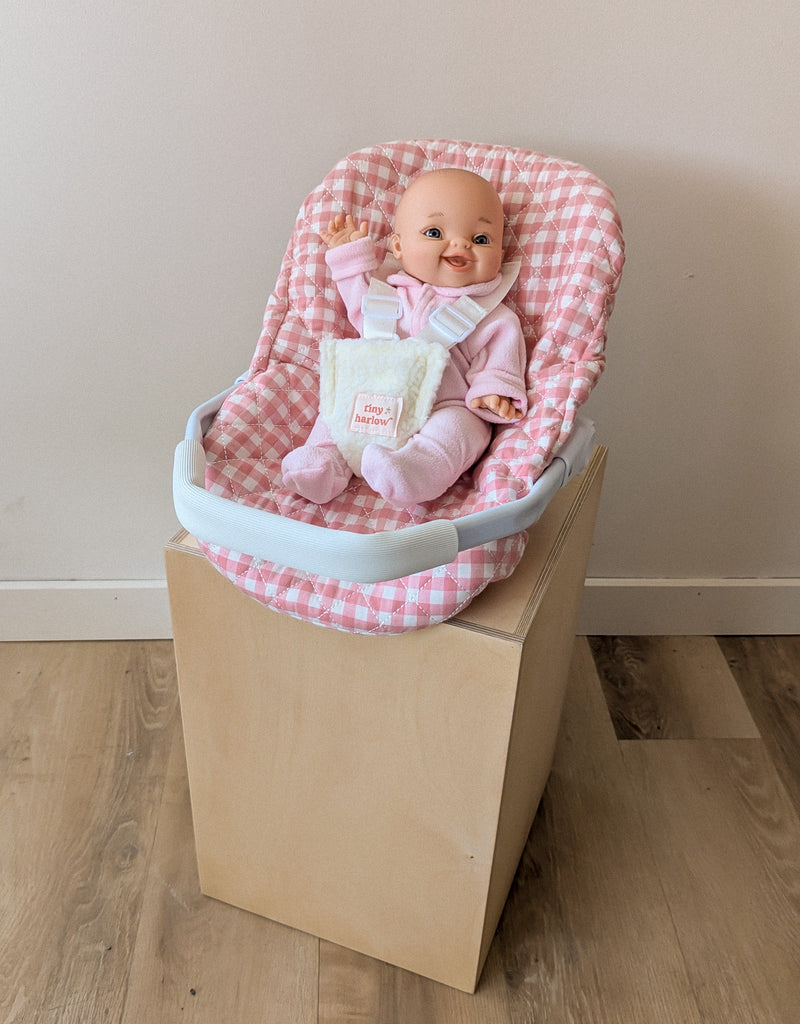 Load image into Gallery viewer, COQUILLE POUR POUPÉE - ROSE - TINY HARLOW
