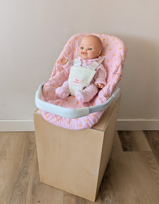 COQUILLE POUR POUPÉE - CANARD ROSE - TINY HARLOW