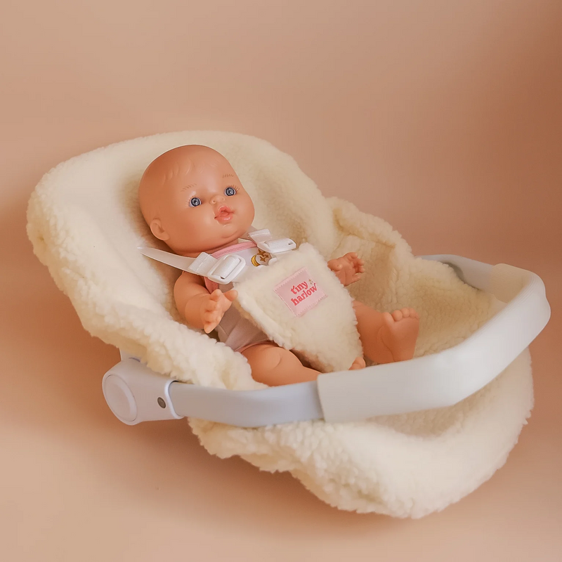 Load image into Gallery viewer, COQUILLE POUR POUPÉE - CANARD ROSE - TINY HARLOW
