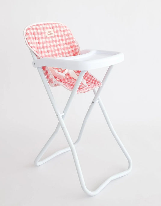 CHAISE HAUTE SUR PATTES POUR POUPÉE - ROSE - TINY HARLOW