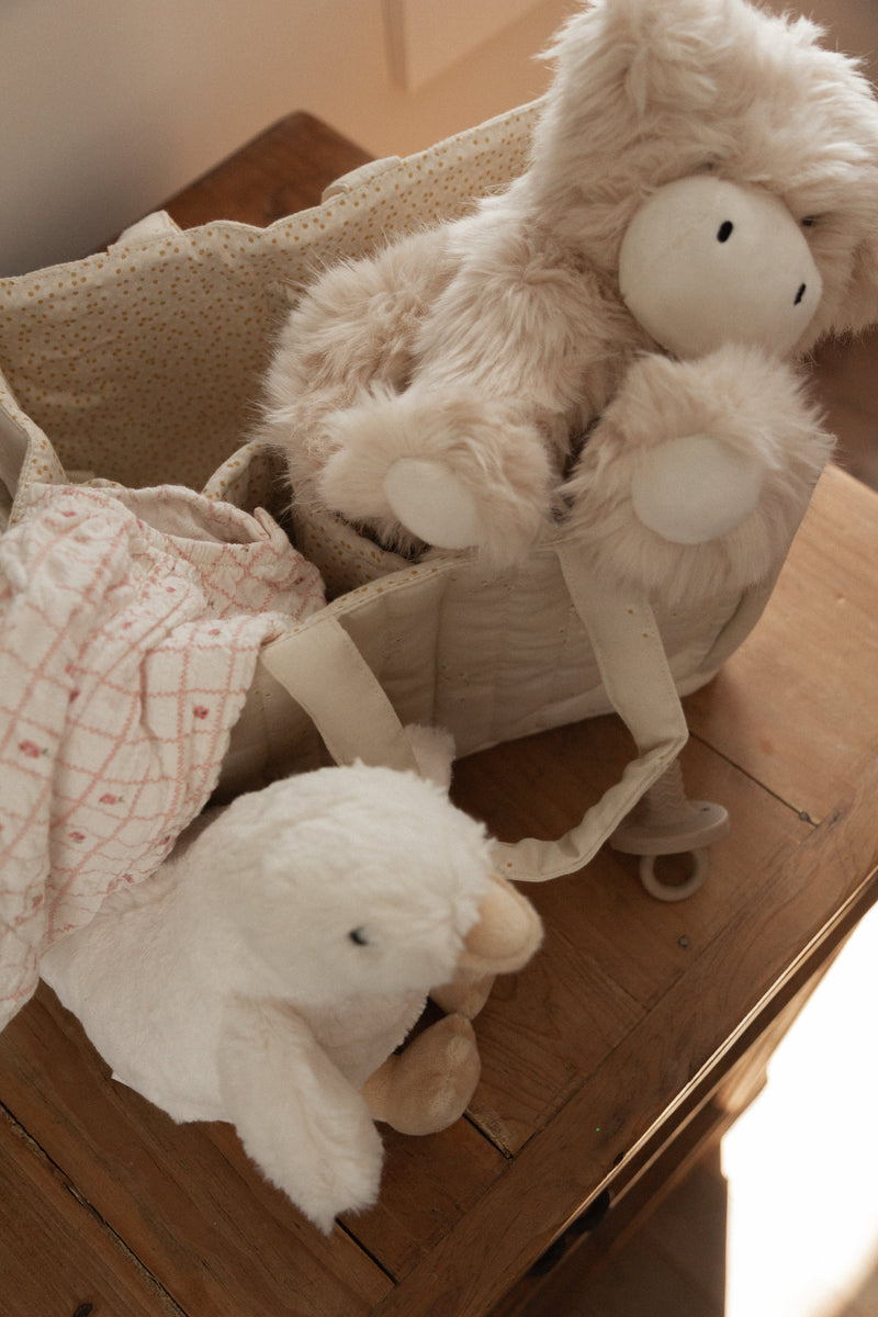 Chargez l'image dans la visionneuse de la galerie, PELUCHE HILDA LA VACHE HIGHLAND - BEIGE - SNUGGLE BUNNIES
