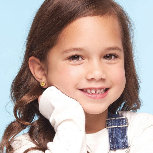 BOUCLES D'OREILLES EN ÉMAIL - COCCINELLE - GIRL NATION
