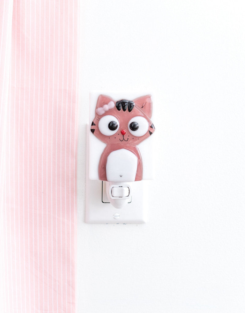 Load image into Gallery viewer, VEILLEUSE - CHAT - CHARLOTTE - VEILLE SUR TOI
