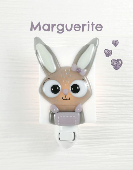 Night Light - Marguerite The Rabbit - Veille sur toi